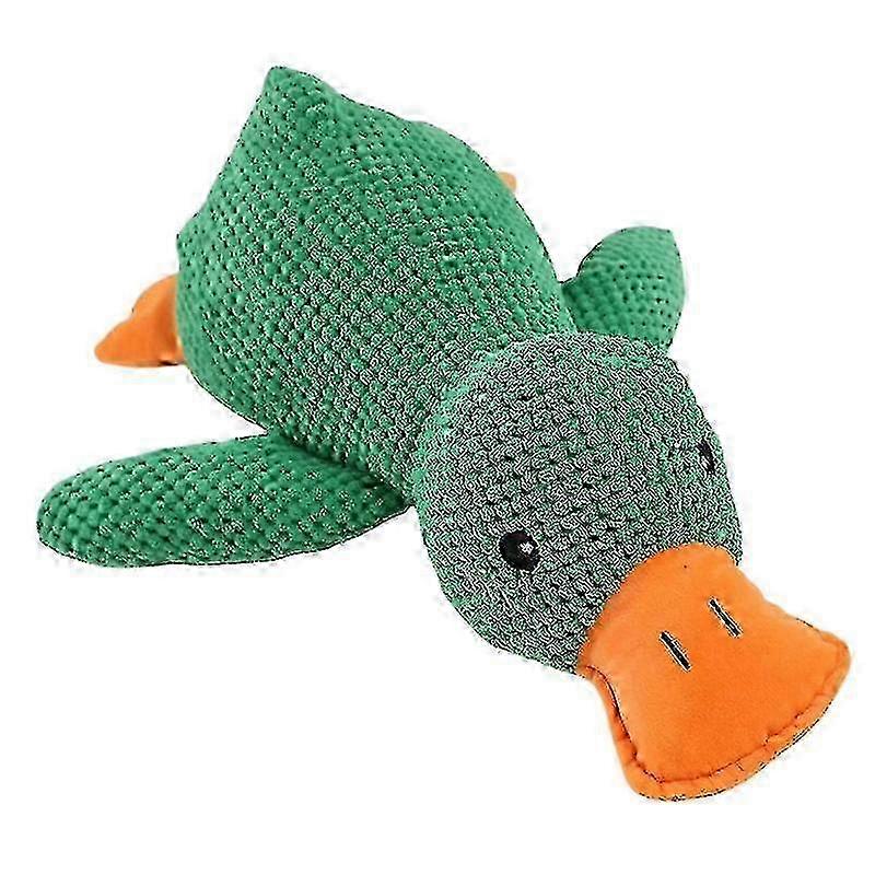 The Mellow Dog Calming Duck Dog Stuffed Animals Chew Toy Durable Squeaky Dog Toys Wild Goose Chew Toy For Indoor Puppy