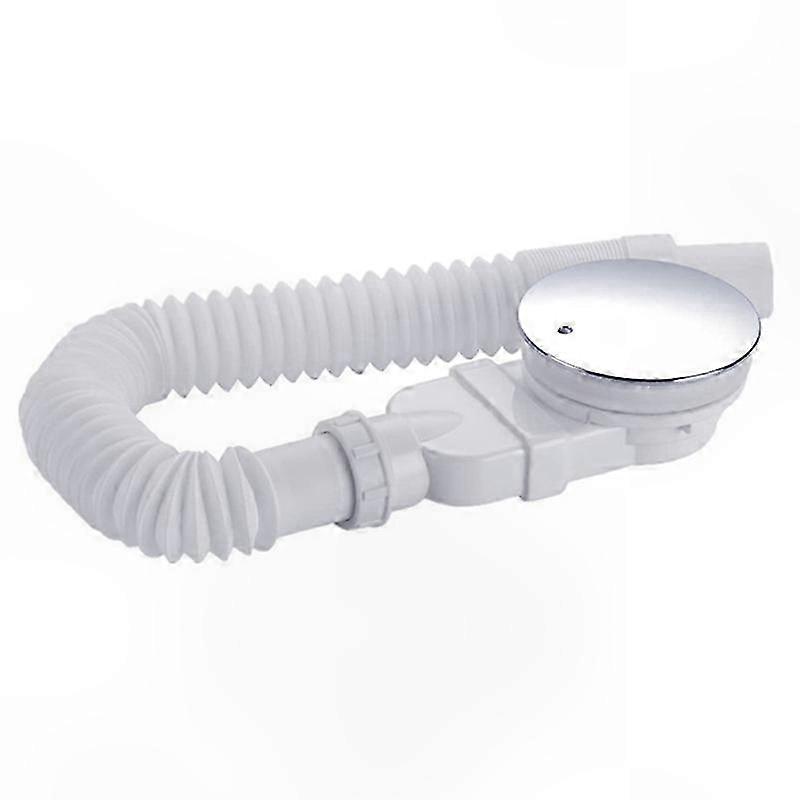 Low Profile Chrome ABS Shower Drain with Odor Trap