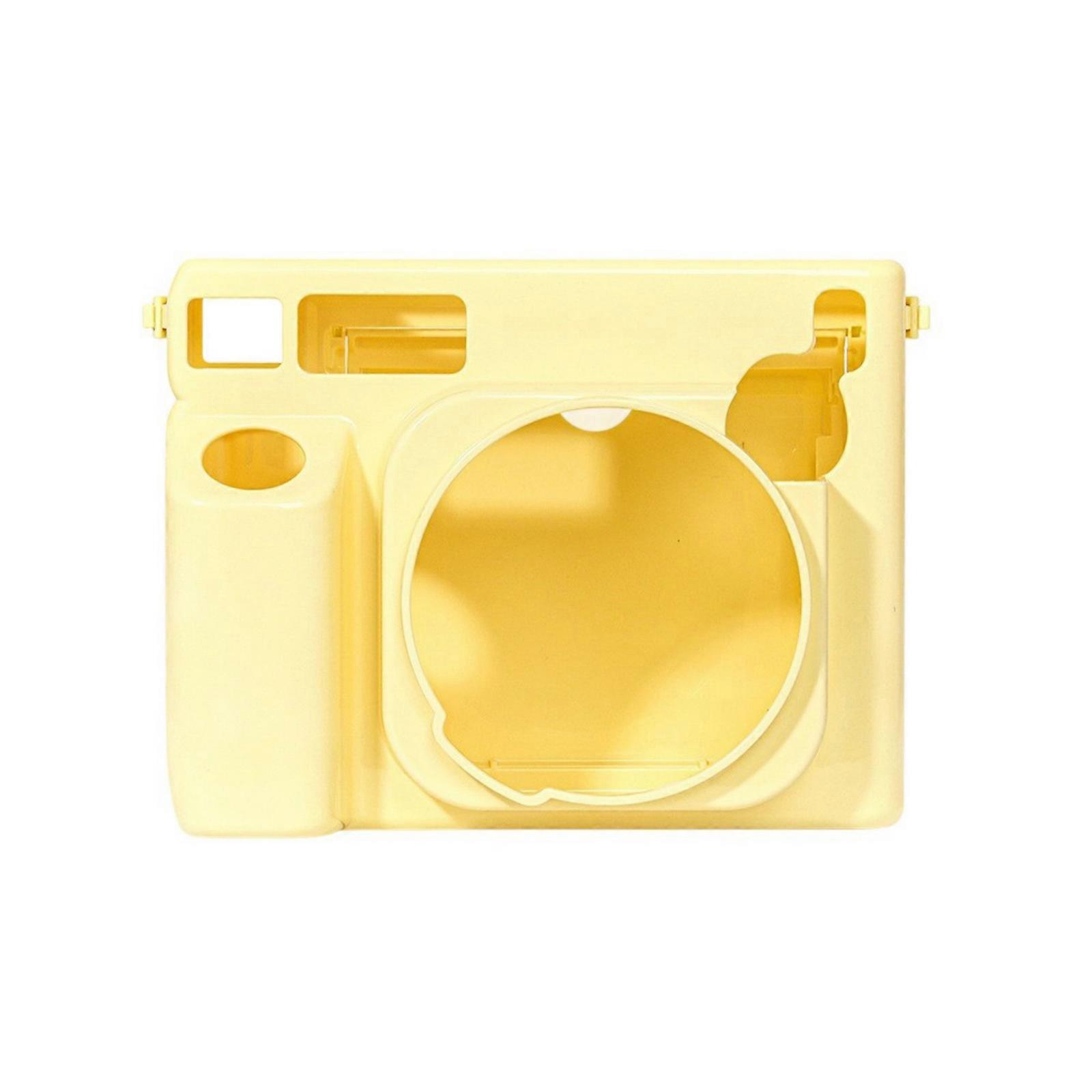 Scratchproof Camera Protective Shell Travel Friendly Design Practical Camera Housing Plastic Texture for WIDE 400  Yellow