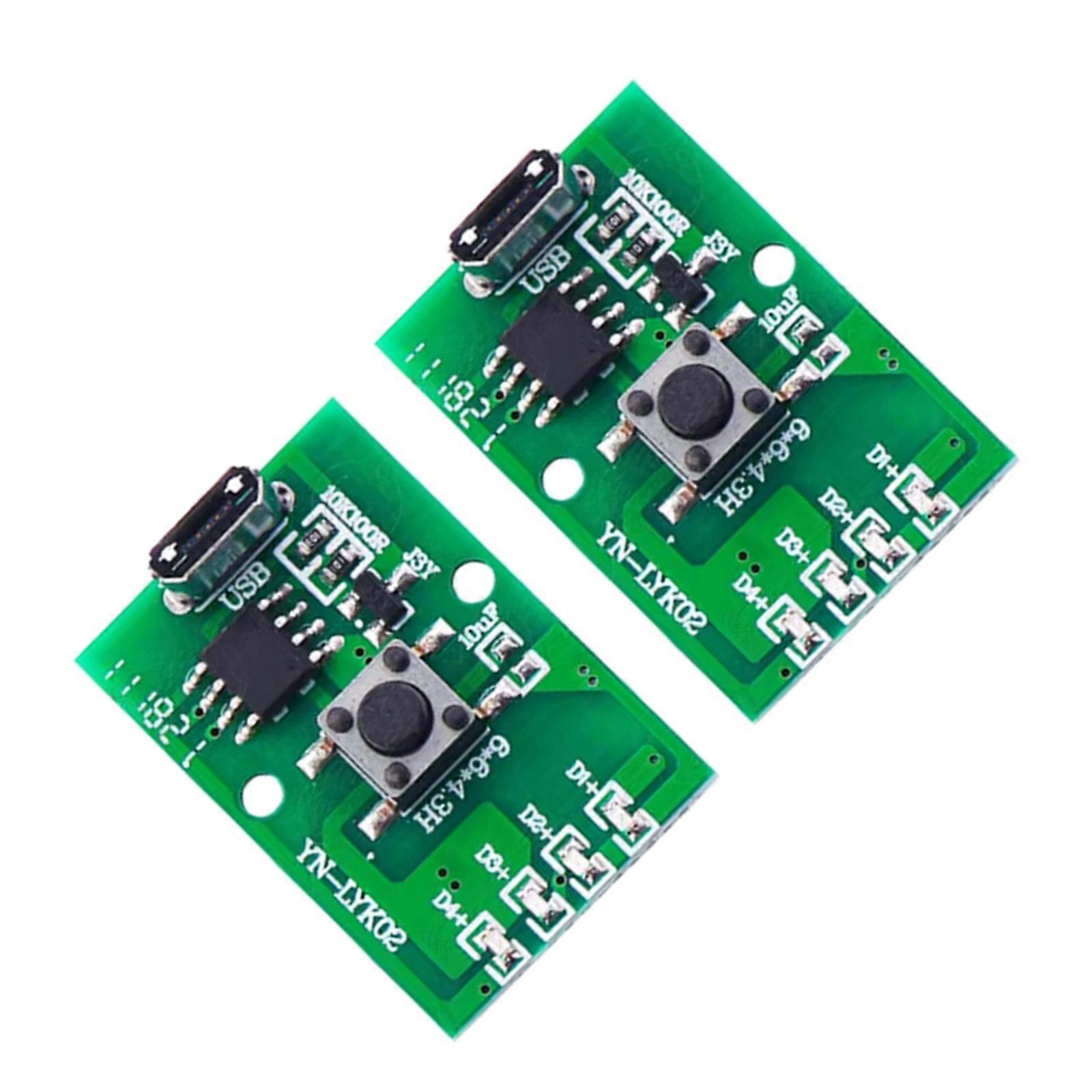 3-5W Headlamp Driver Board High Efficiency Temperature Resistance Flashlight Driver Board Headlight Accessories Multicolor