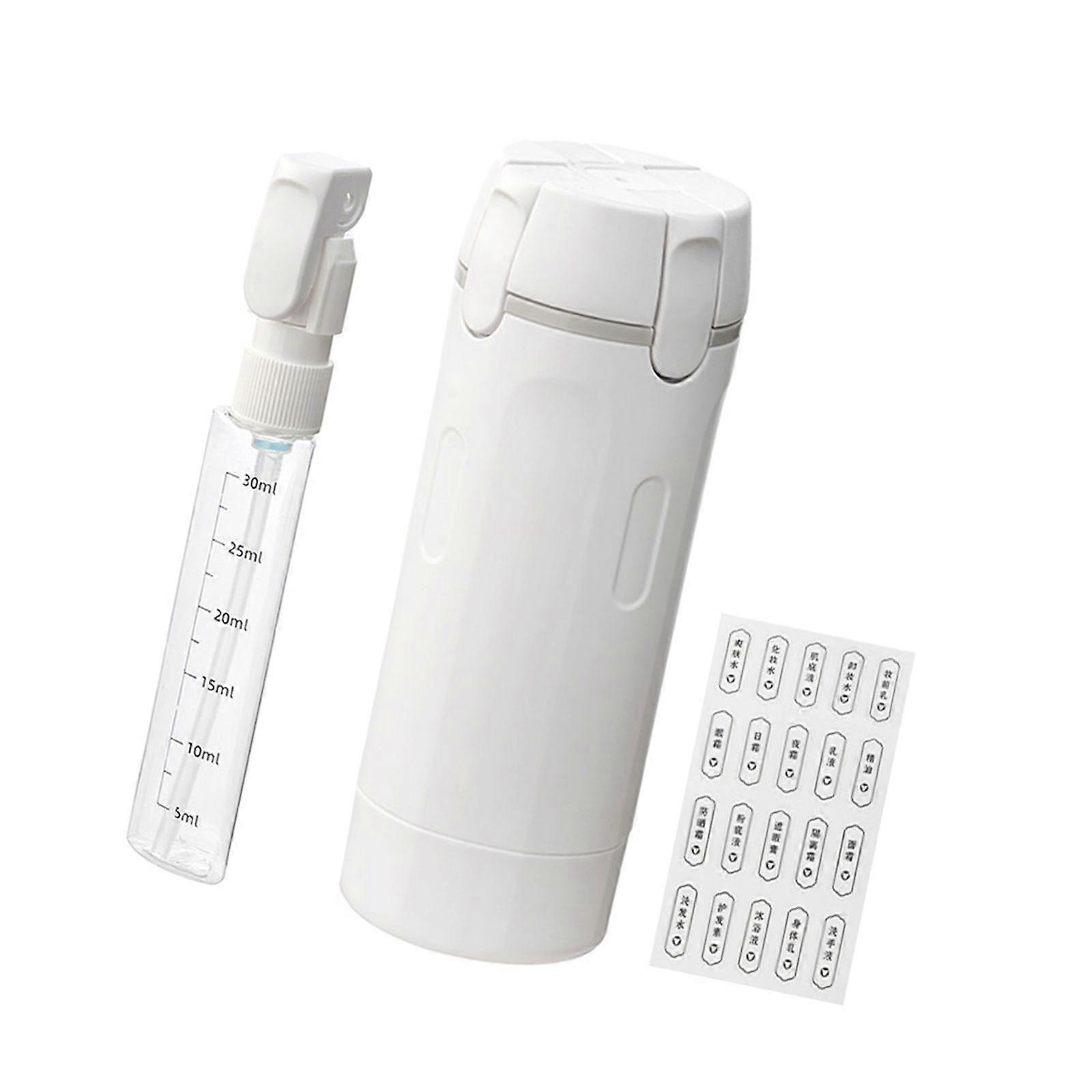 Leakproof Travel Bottles For Cosmetics Reusable Design PET Containers Organized Toiletry Storage Essential  Gray