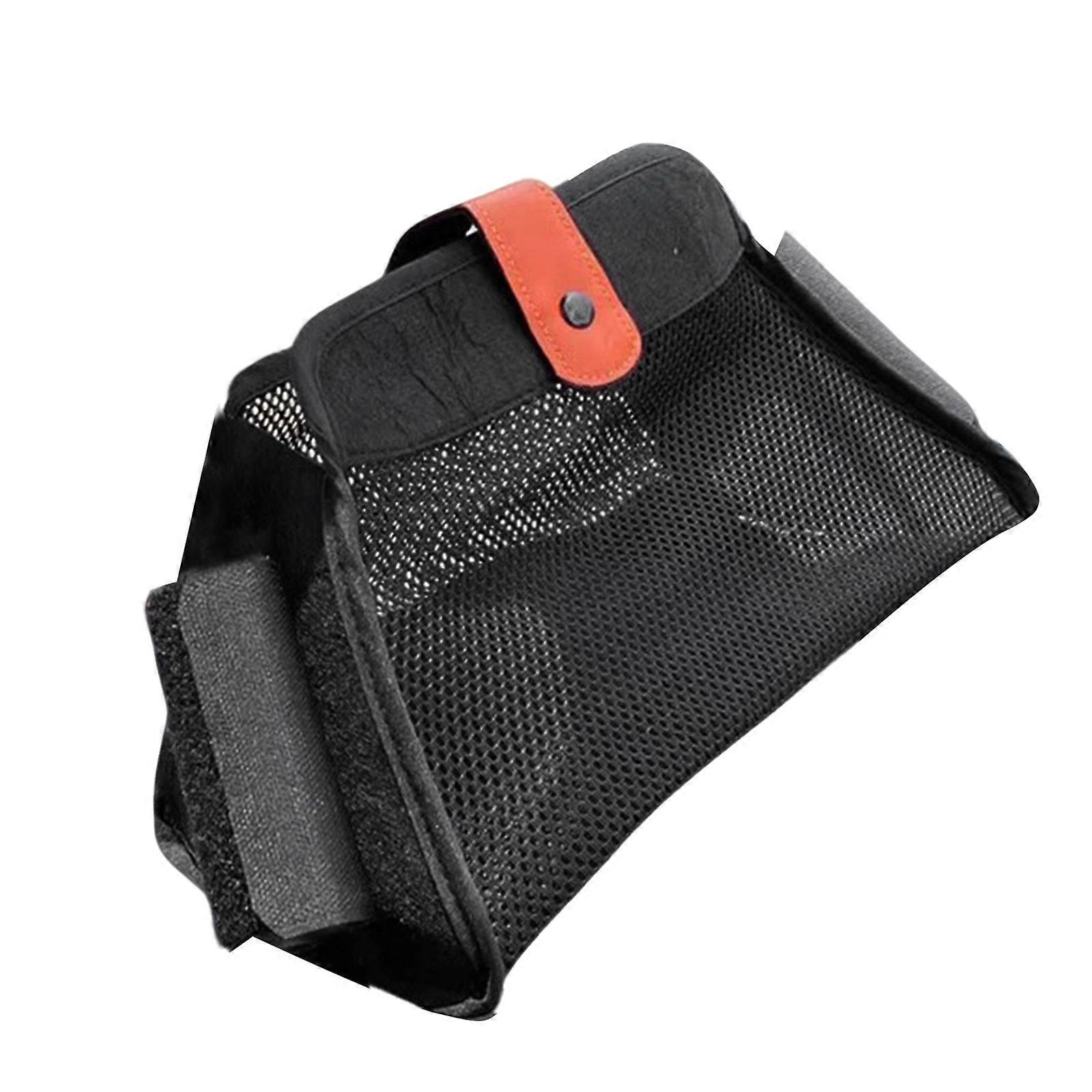 Versatile Strollers Attachment Basket Extra Large Compartment Quick Installation Under Pram Organizers Bag Foldable  Orange