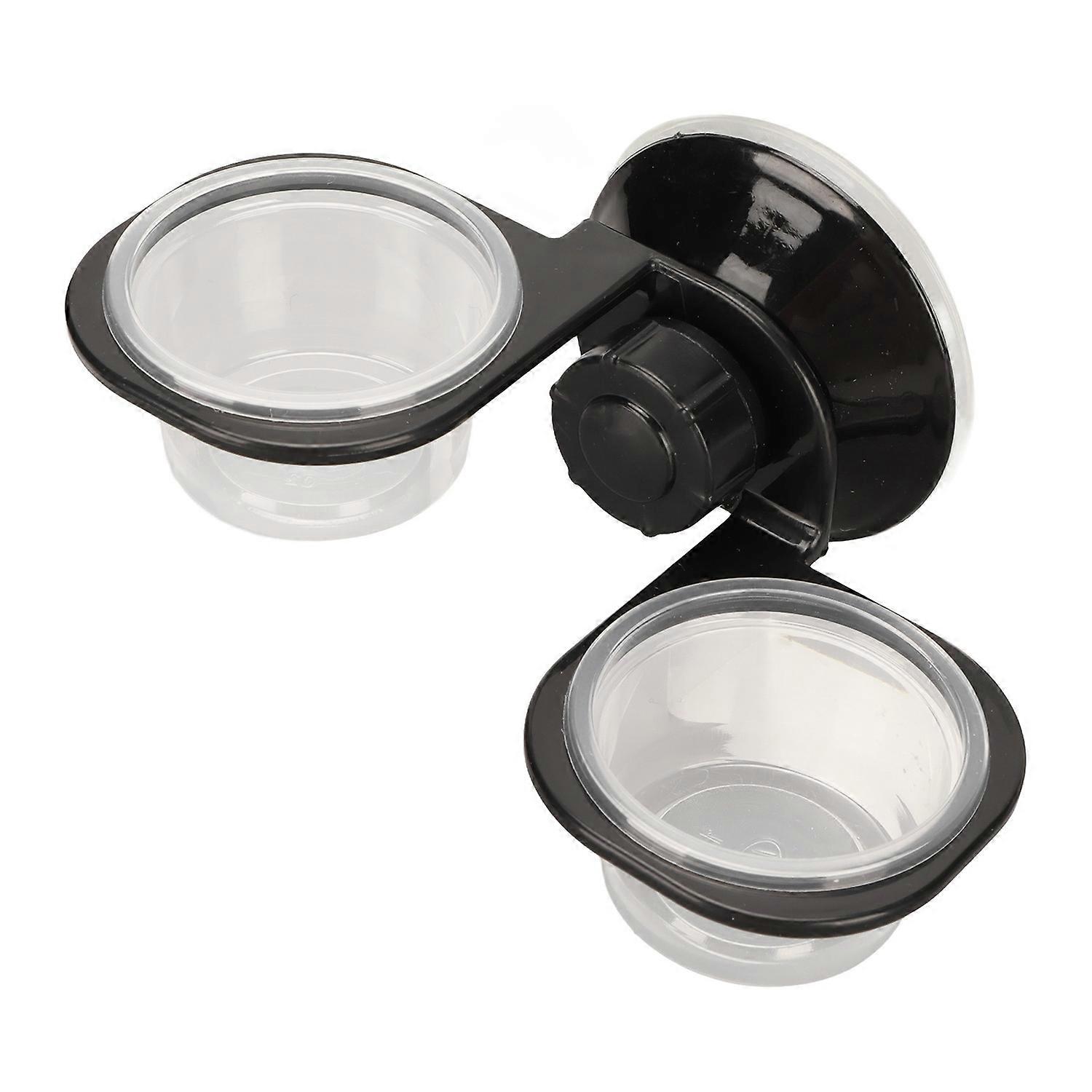 Reptile Food Water Feeding Bowl Multipurpose Dual Fixed Reptiles Hanging Water Basin for Home Garden