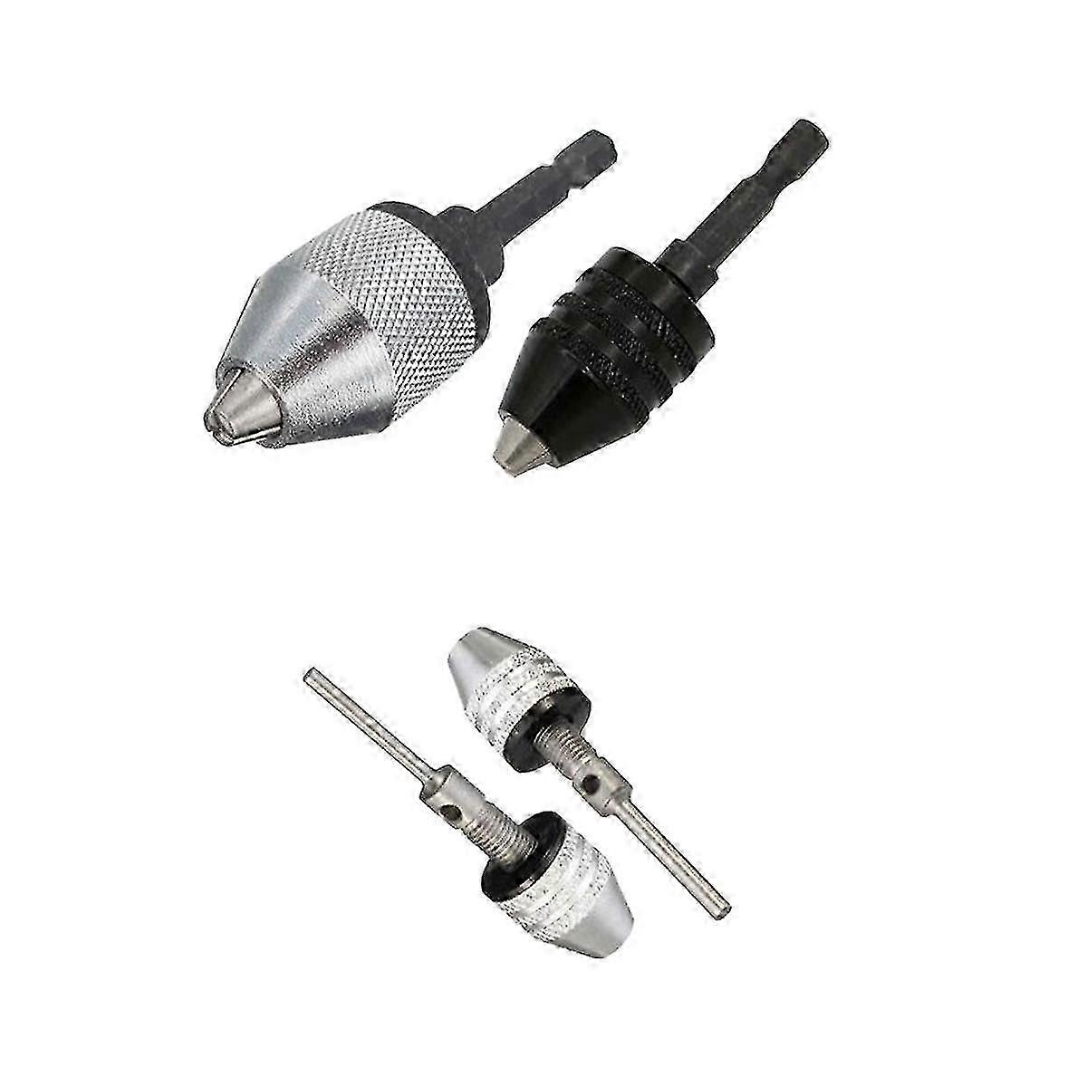 0.3-6.5mm Quick-change Hexagonal Handle Three-jaw Twist Drill Chuck Electric Drill Chuck Electric D