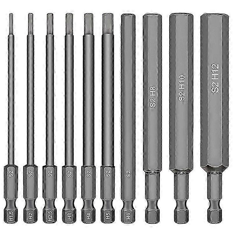 10-Pieceinner Hexagon Spanner 1.5-12Mm Wrench Socket