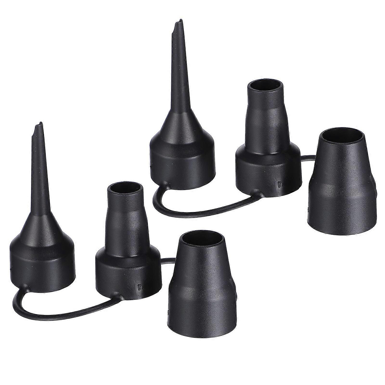 Air Pump Nozzle Air Inflation Plastic Nozzle Head 2Sets Replacement