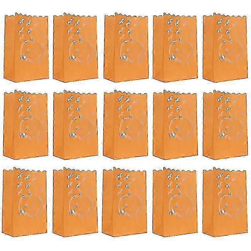 20kpl Kurpitsakynttiläpussit f74