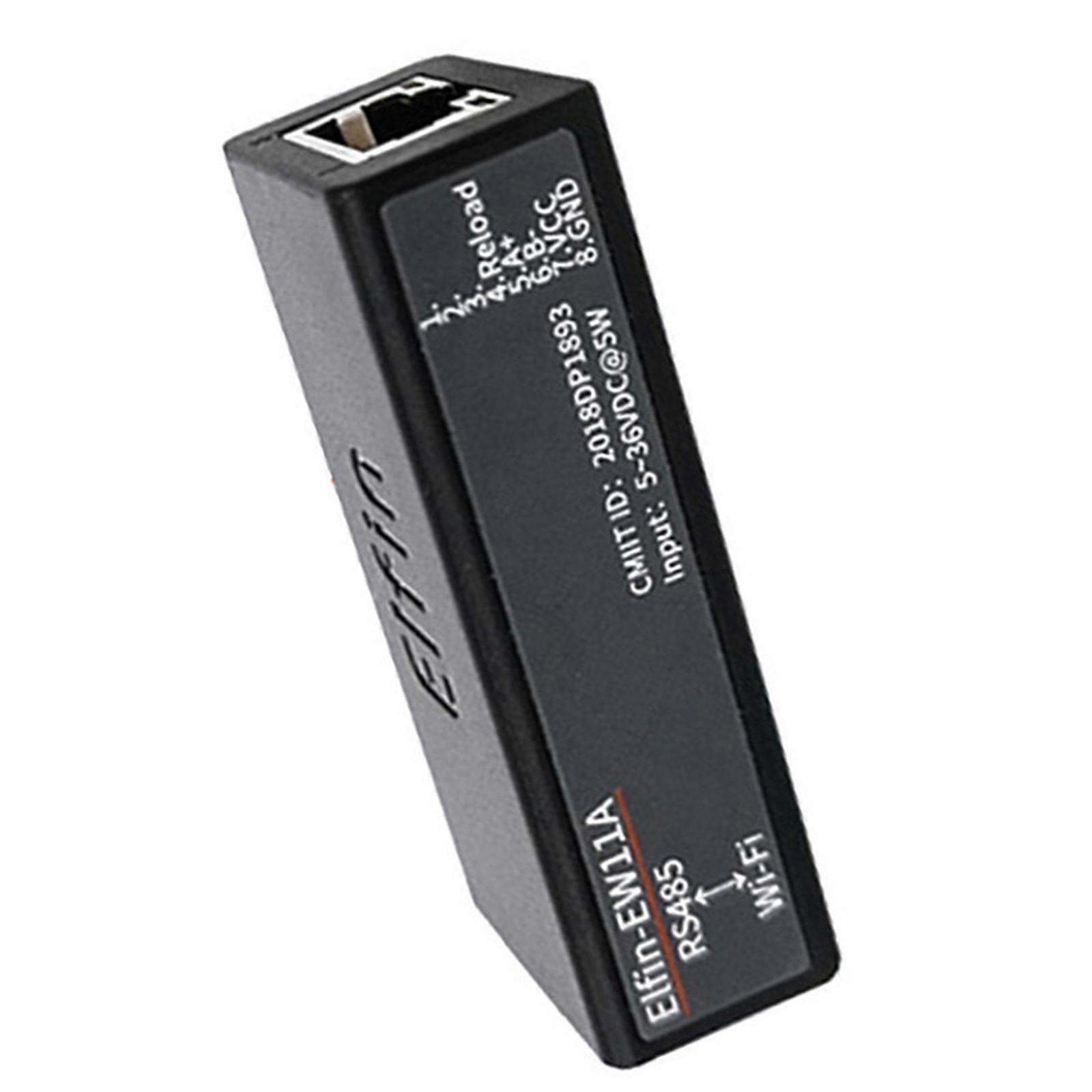 Serial Port RS485 to WiFi Serial Device Server Elfin-EW11 Support IP Telnet Modbus Protocol IOT Data Transfer Multicolor