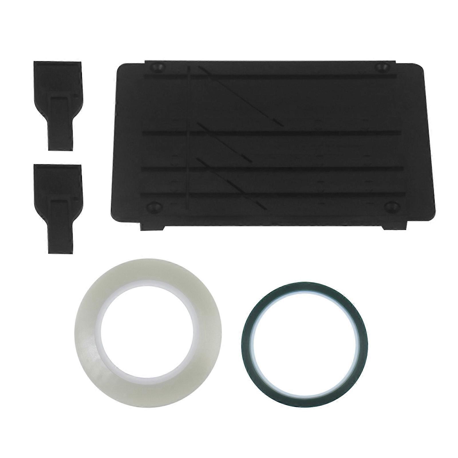 1/4 10Inch Tape Splicing Set Perfect Opening Cassettes Tape Splicing Set Multicolor