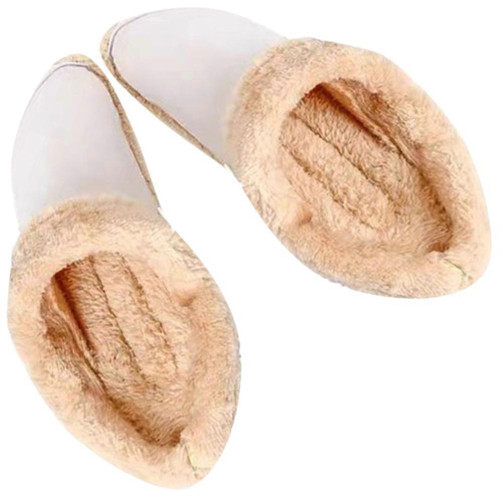 Cozy Shoe Liners Providing Insulation For Cold Months Ideal For Women And Teens Made Of Multi Color Plush Material Featuring Warmth Protection 1 Pair