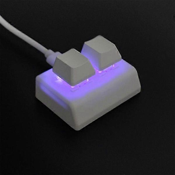 2 Macro Programming Keyboard Rgb Mini Keyboard Game Drawing Red Switch Custom Keyboard Osu Game