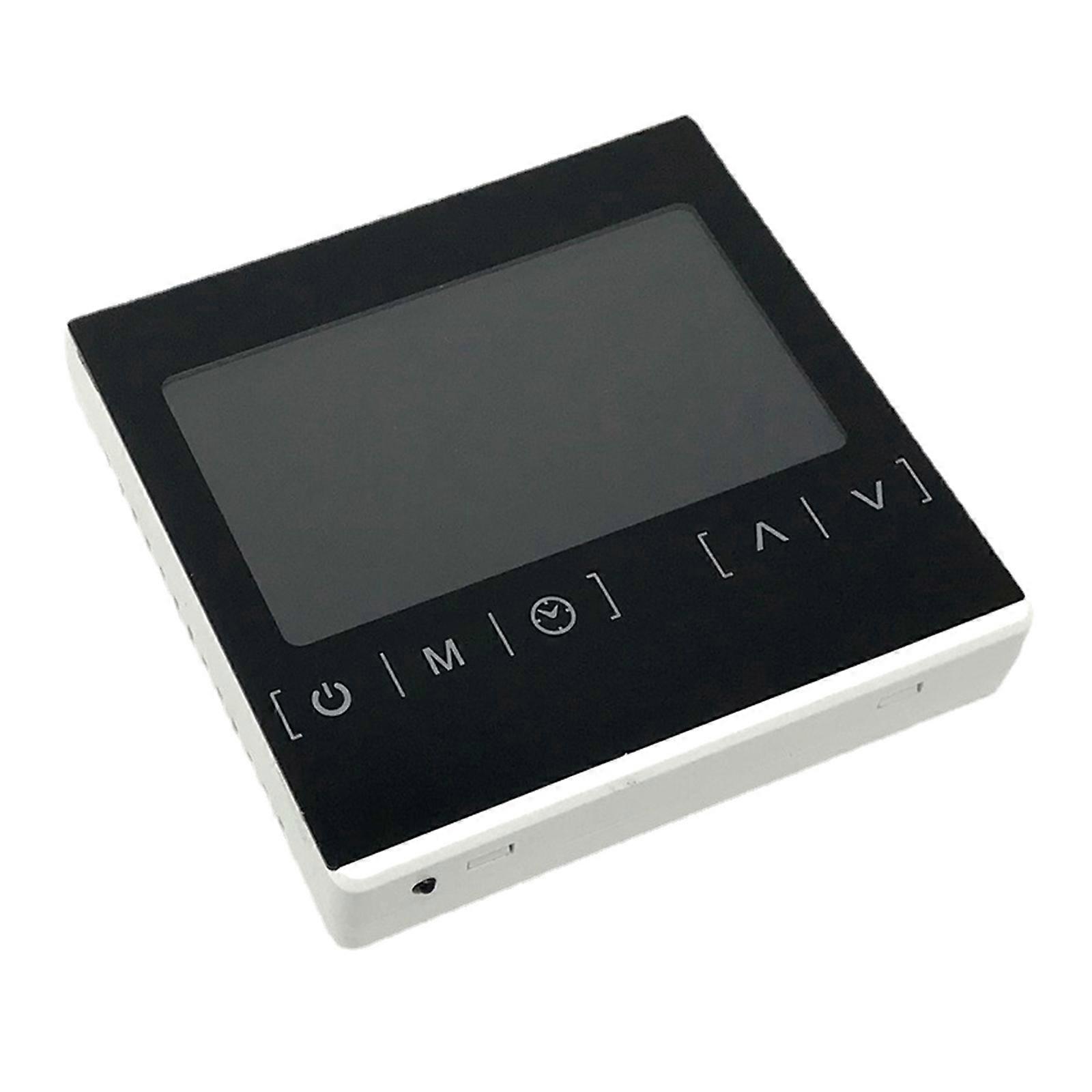 High Efficiency Wireless Intelligent Thermostat Controller for Underfloor Heating Accurate Home Temperature Management  White