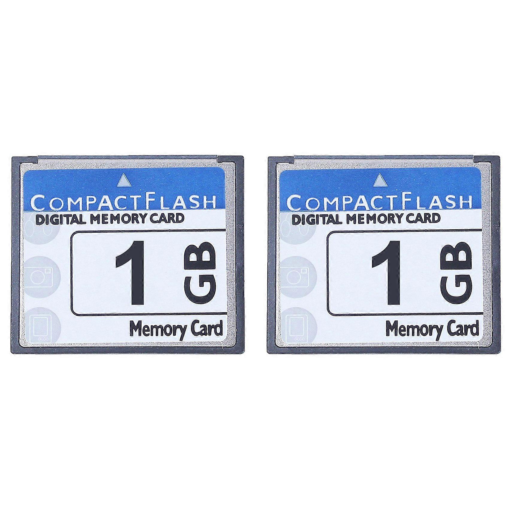 2X Professional 1GB Compact Flash Memory Card for Camera, Advertising Machine, Industrial Computer Card