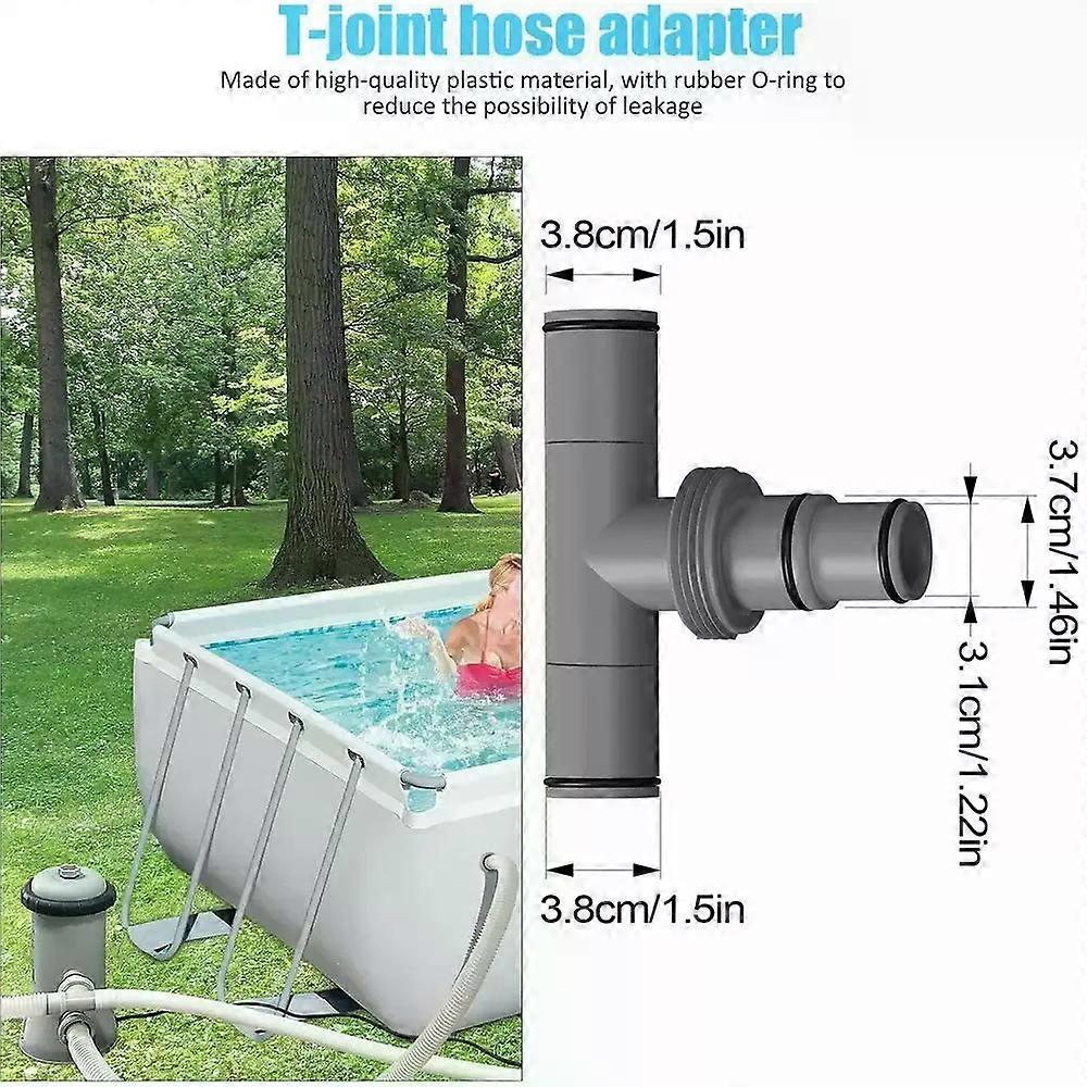 Pool Hose Connector 15 Pool Hose Adapter Pool Hose Connector For Filter Pump Tight Fitting Coupler For AboveGround Pool