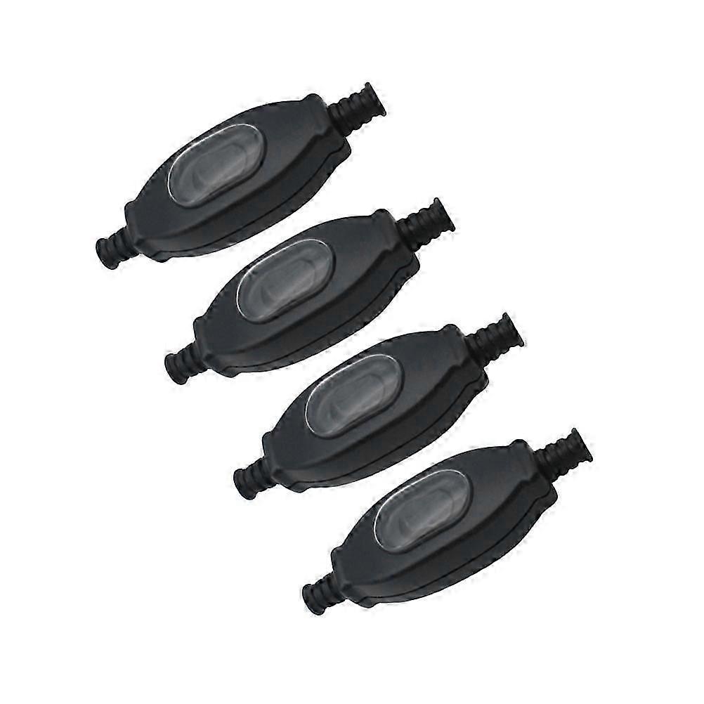 Waterproof Switch Double Line Practical Accessories 4Pcs for Home Use