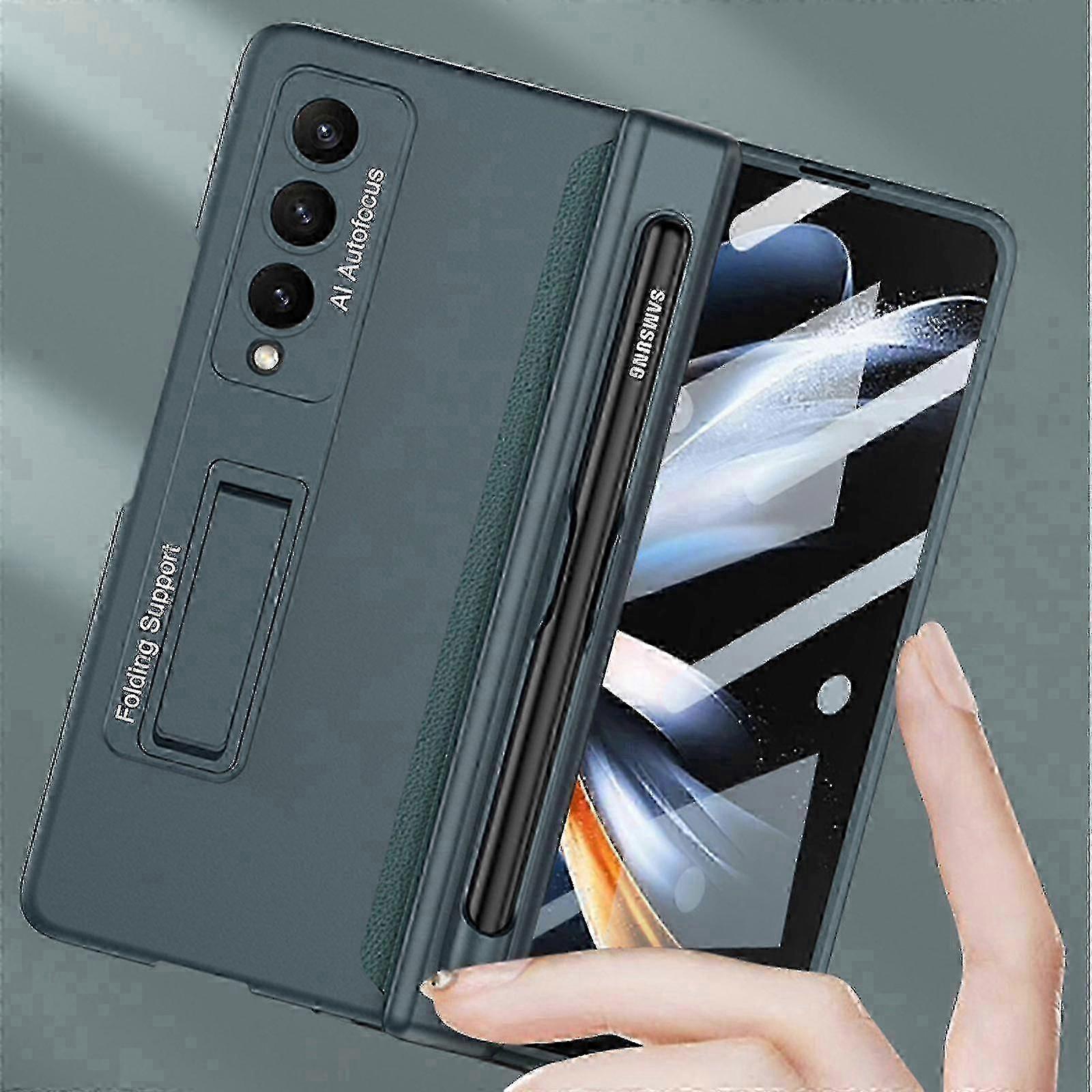 Magnetic Hinge Guard Case for Galaxy Z Fold 4 With Built-in Screen Protector