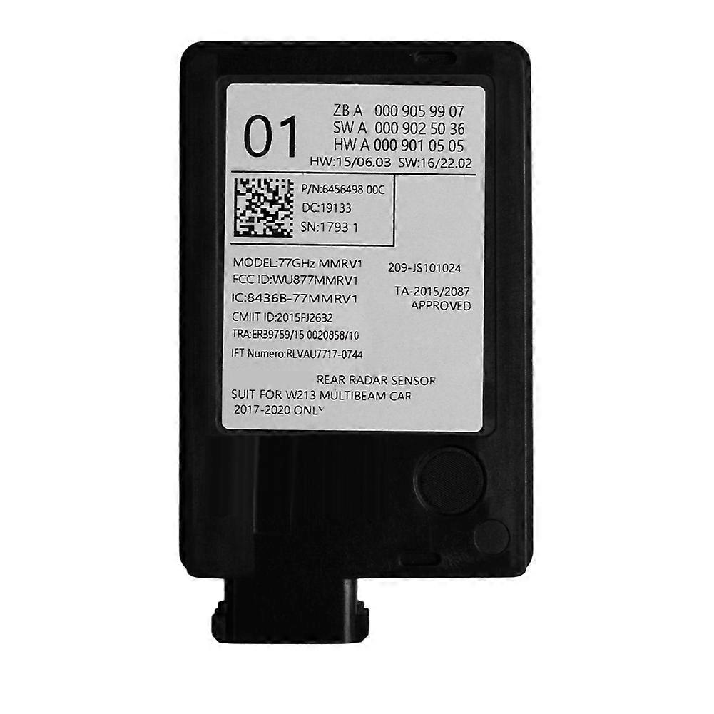 Only for Benz E Class W213 17-20 Rear Blind Spot Detection (BSD) Radar Sensor A0009059907 Collision Warning Module