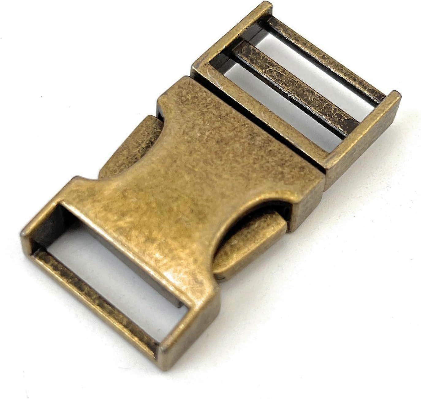 2 Pcs Double Side Quick Release Buckles for Strap Backpack Webbing Belt Dog