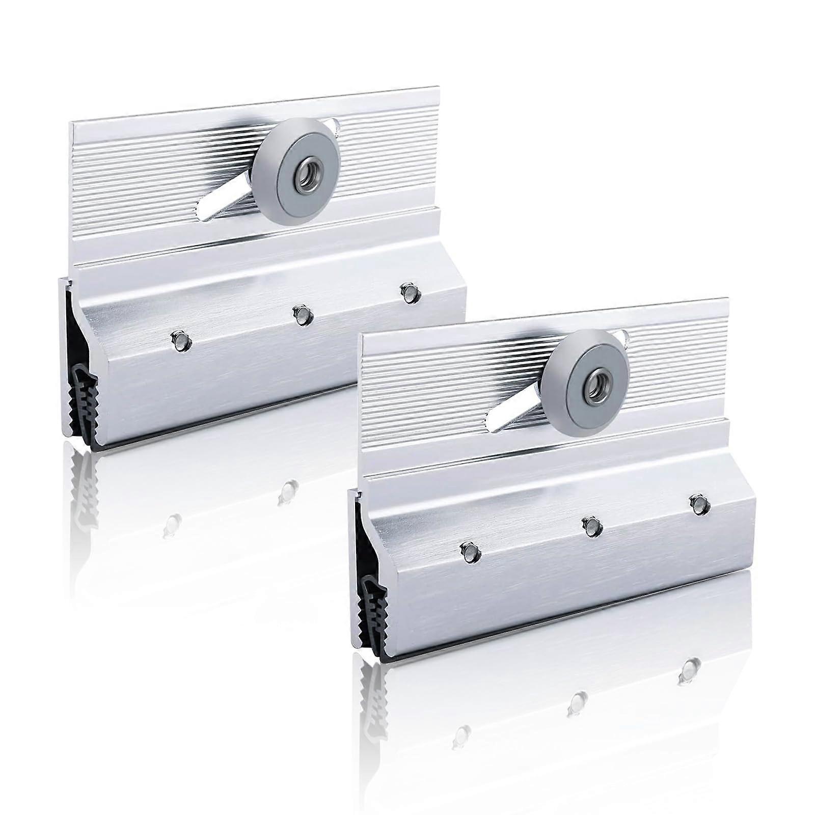 2Pcs 3/4 Inch Frameless Shower Door Rollers with Chrome Finish and Ball Bearings for Smooth Glide