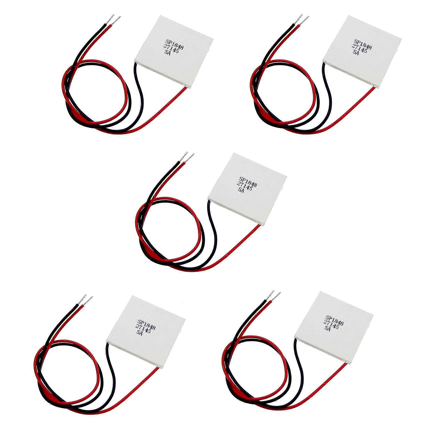 5pcs 40x40mm Useful Simple Module Thermoelectric Generator Semiconductor High Temperature Power