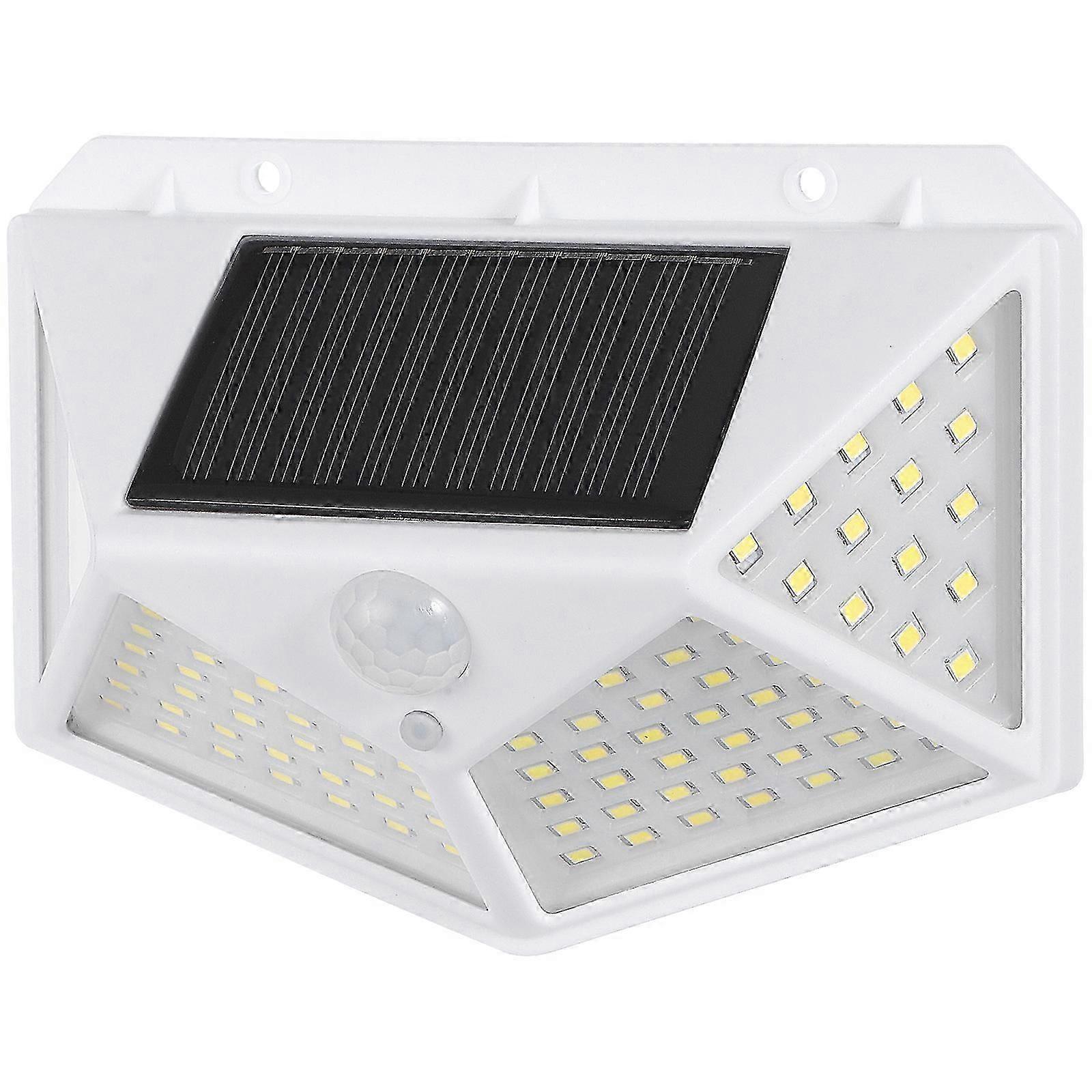 Durable Solar-Powered Lighting Tool with 100 LEDs, Ideal for Residential Areas