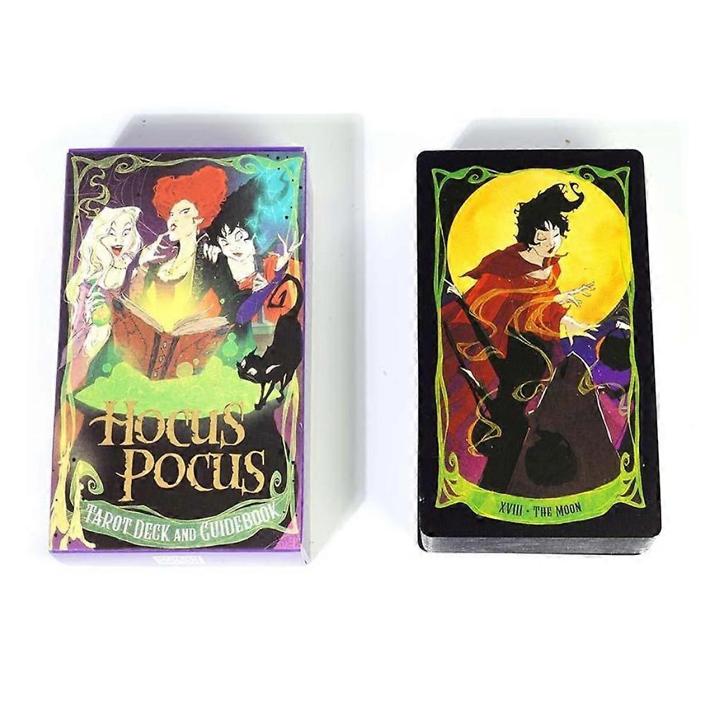 10.3*6cm Hocus Pocus Tarot Deck Card Game 78 Pcs Cards