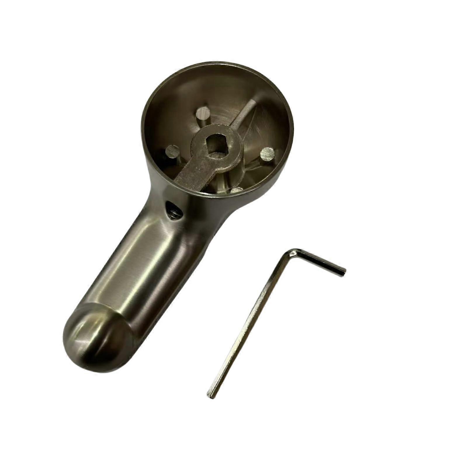 Nickel Brushed Lever Replacement Faucet Handle for Delta 1300/1400 Series Tub and Shower