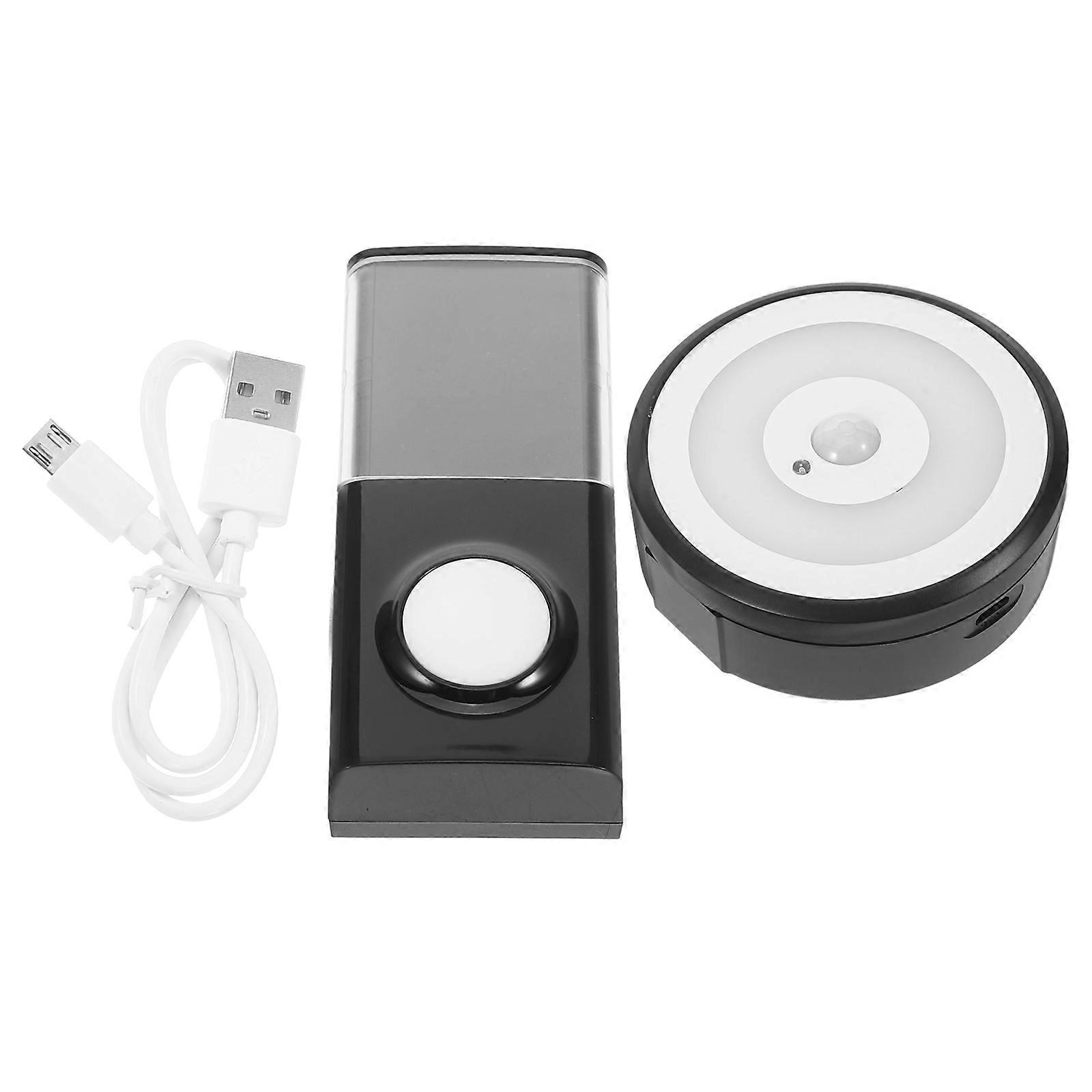 Practical USB Doorbell Intelligent Wireless Doorbell with Light 1Set