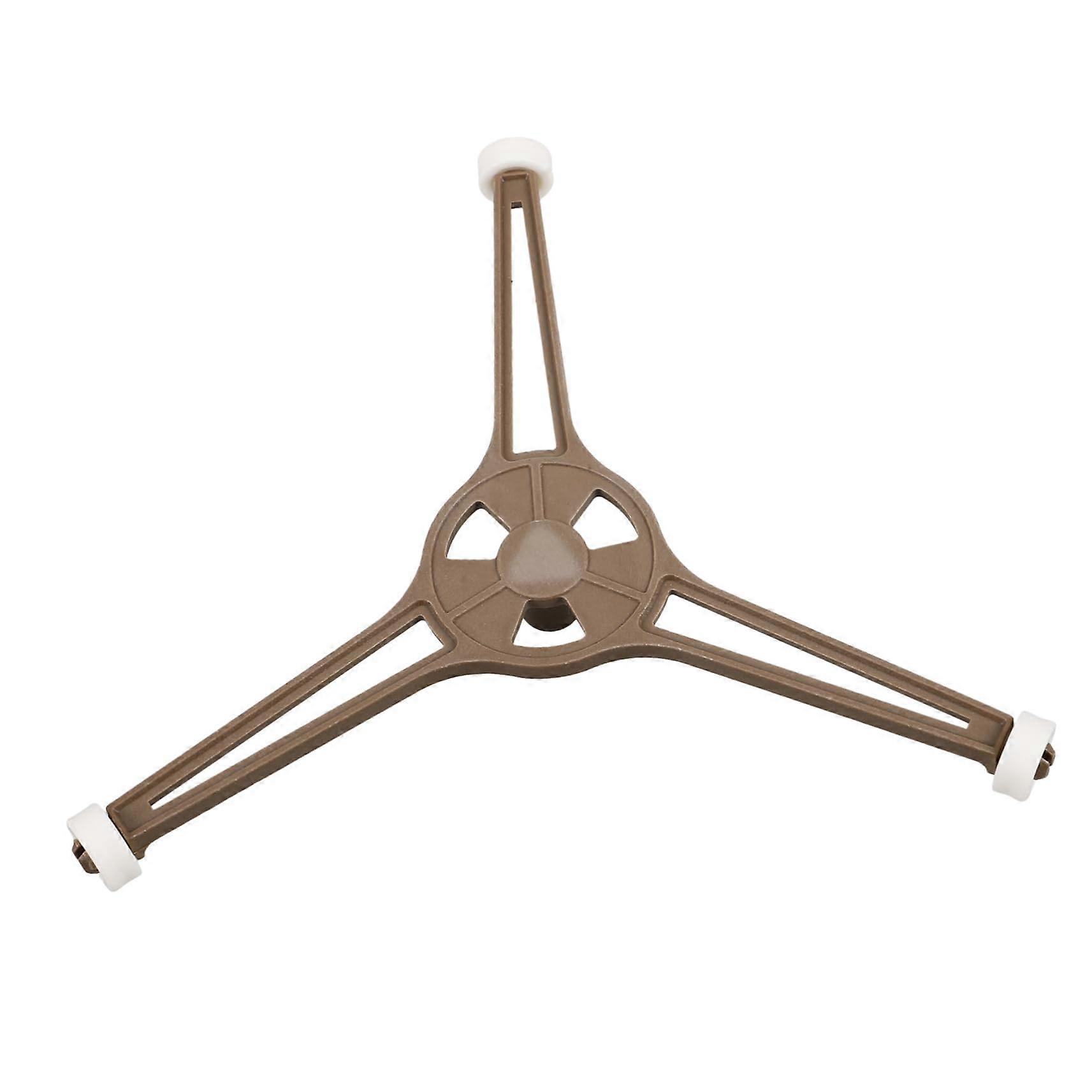 Microwave Turntable Roller Ring Triple Arm Glass Plate Support with Smooth Rotation Wheels