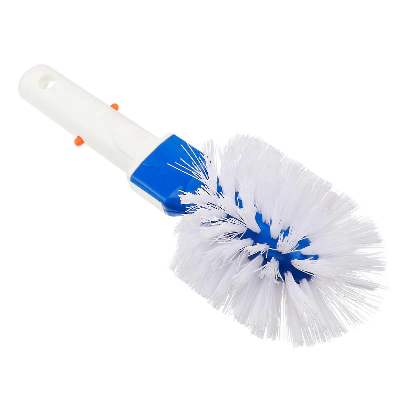 Handheld Pool Cleaning Brush with Efficient Bristle Design for Swimming Pool Corner and Step Scrubbing
