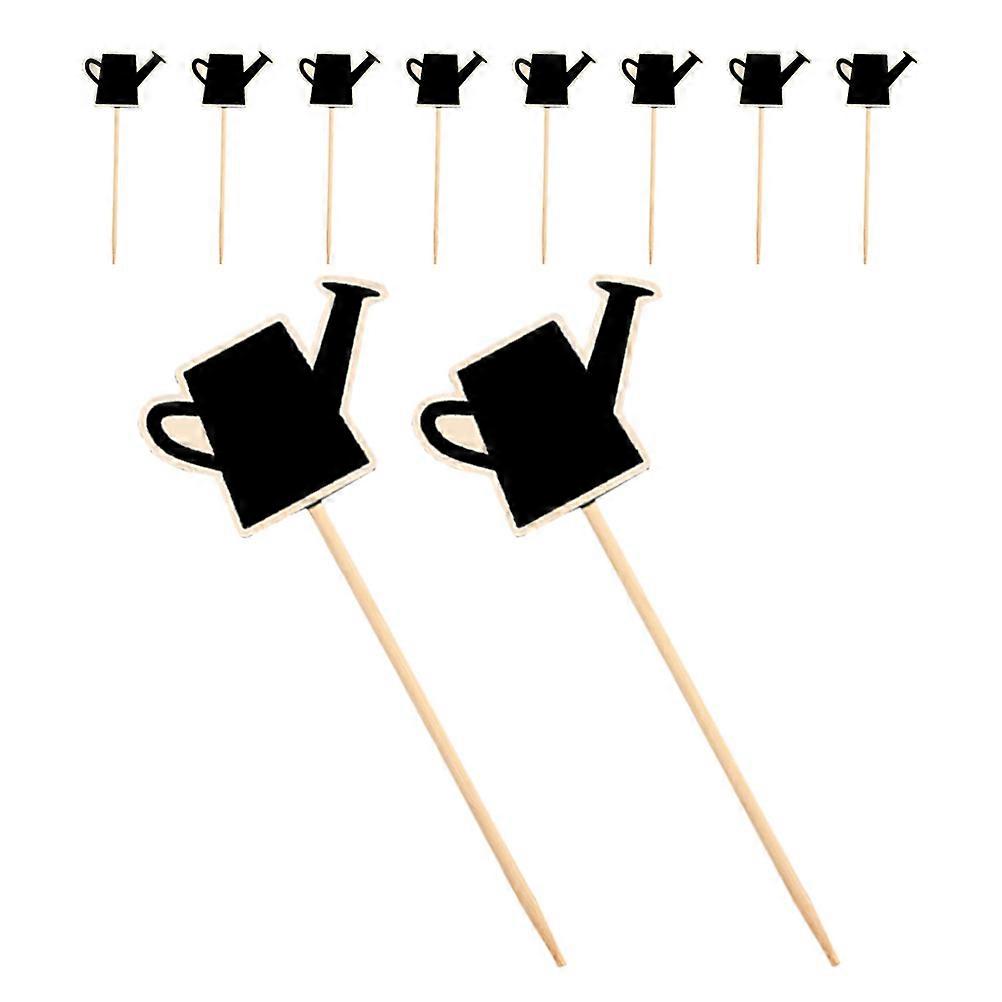 Small Chalkboard Signs Mini Watering Can for Leaving Message 10Pcs Set