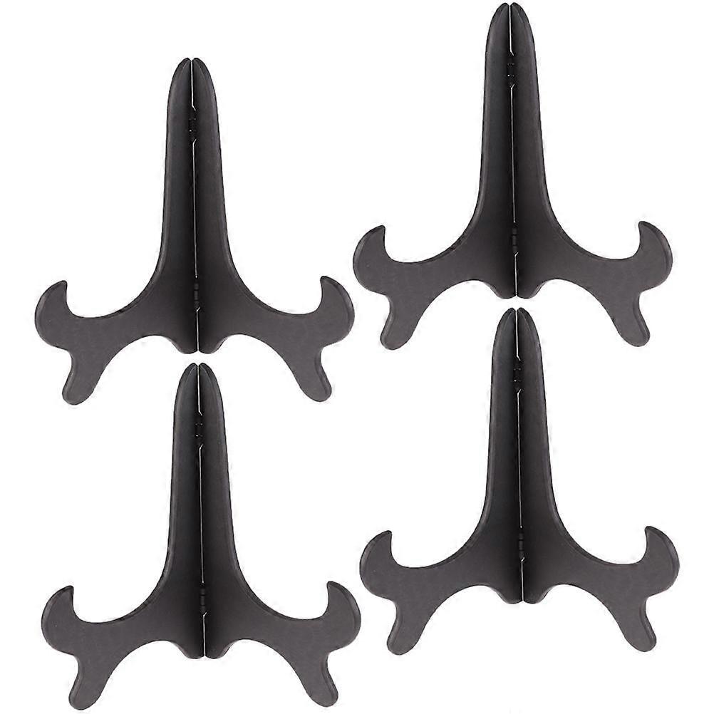 Mobile Phone Bowl Dish Rack Plastic Easel Display Stand for Storage 4Pcs