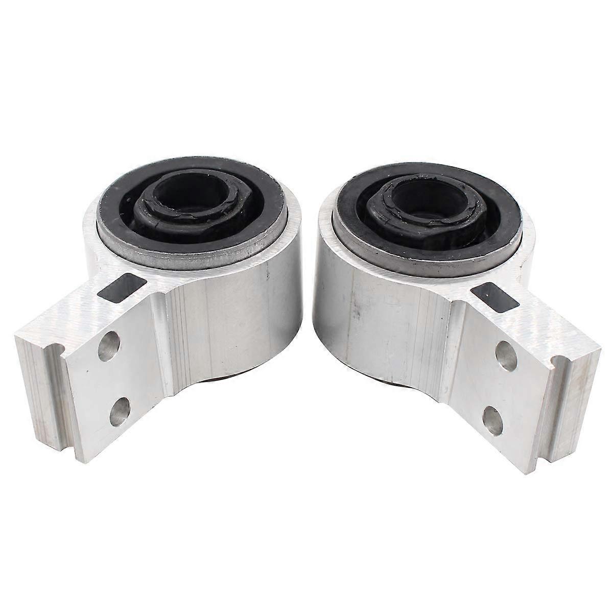 Pair Front Lower Rearward Control Arm Bushing with Bracket for Ford Explorer 20112019 Police Interceptor