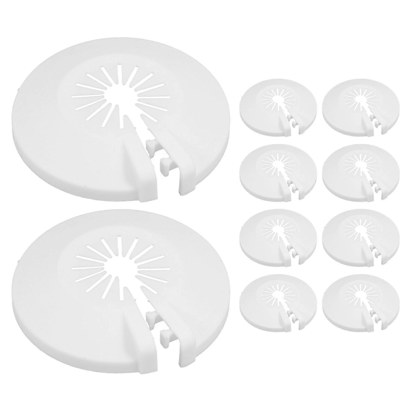 Escutcheon Sprinkler Plate for Wall Mounted Use 50Pcs