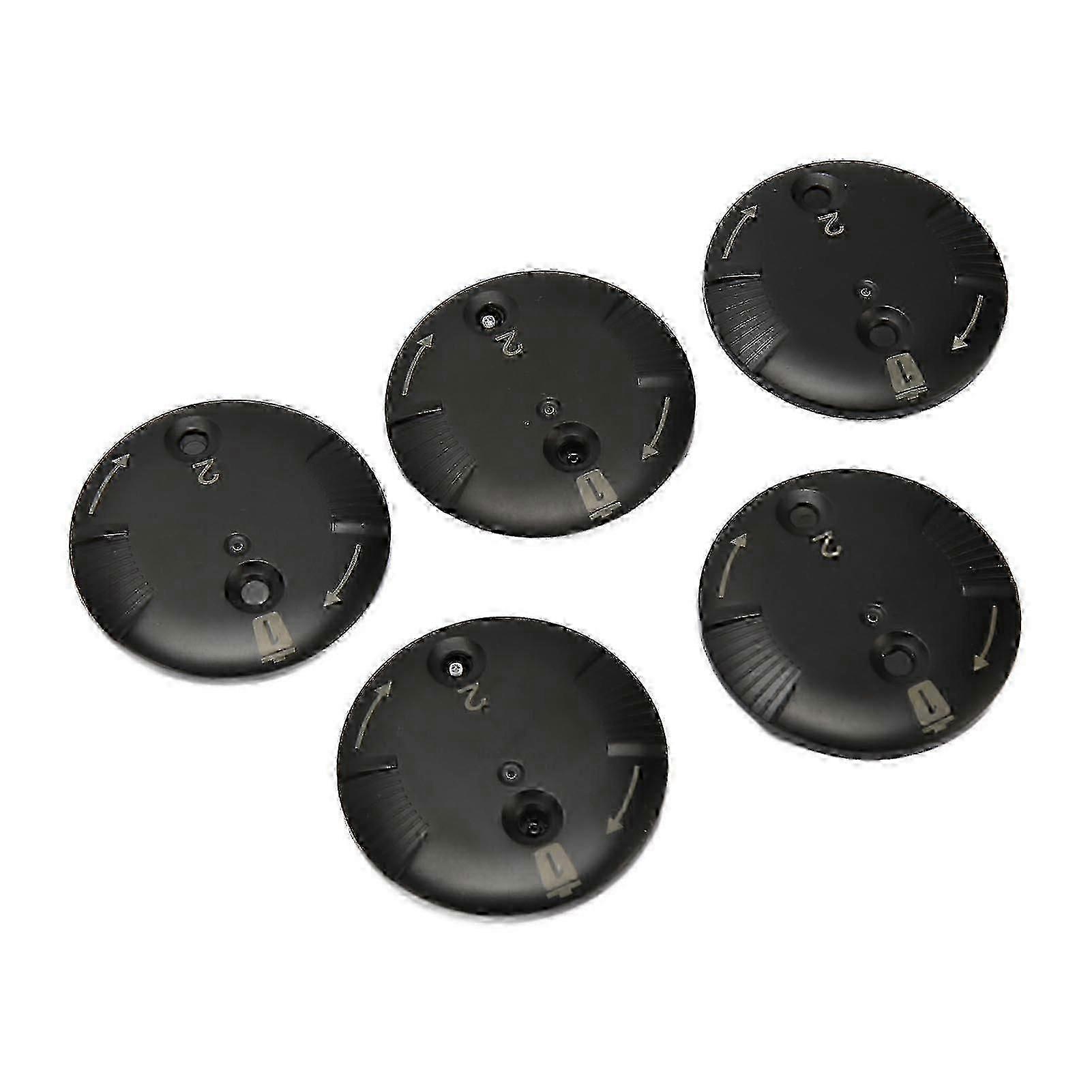 5pcs Black Wax Guards for Phonak Hearing Aids, Cerumen Filter Replacement