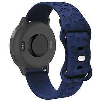 For Coros Pace 3/Apex 46mm/Apex Pro Silicone Band 22mm Leopard Texture Watch Strap