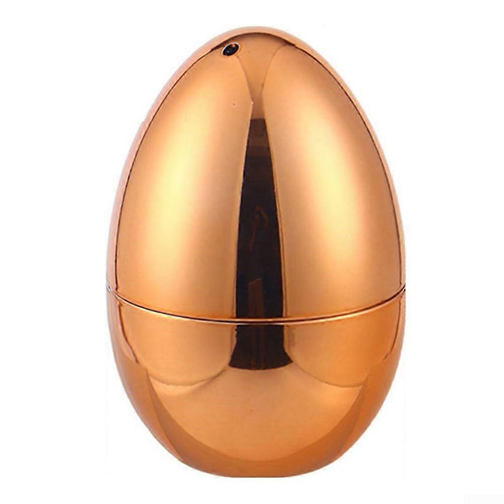 Egg Shaped Toothpick Holder with Creative Design and Luxurious Gold Silver Finish