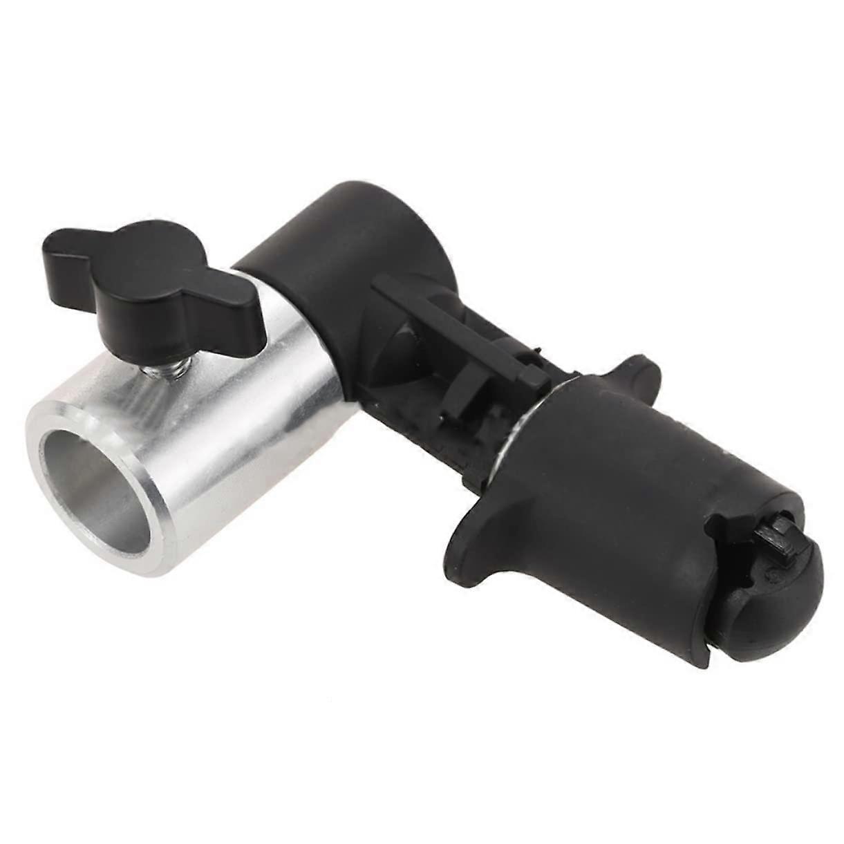 Reflector Holder Clamp Bracket for Light Stand with Strong Spring Grip Easy Assembly Black 4pcs