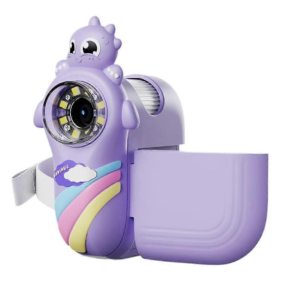 Digital Microscope for Kids with 2Inch LCD, 1000x Zoom, LED Light, Adjustable Focus, Purple