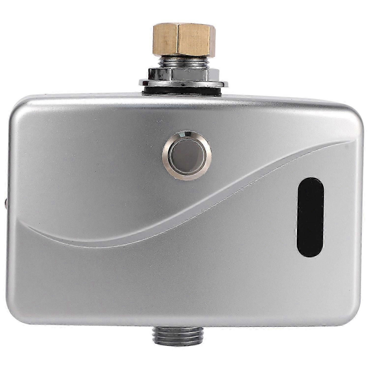 Automatic Electric Urinal Flush Valve Sensor&Manual 2 Function Exposed Wall Mount DC6V Urine Flushin