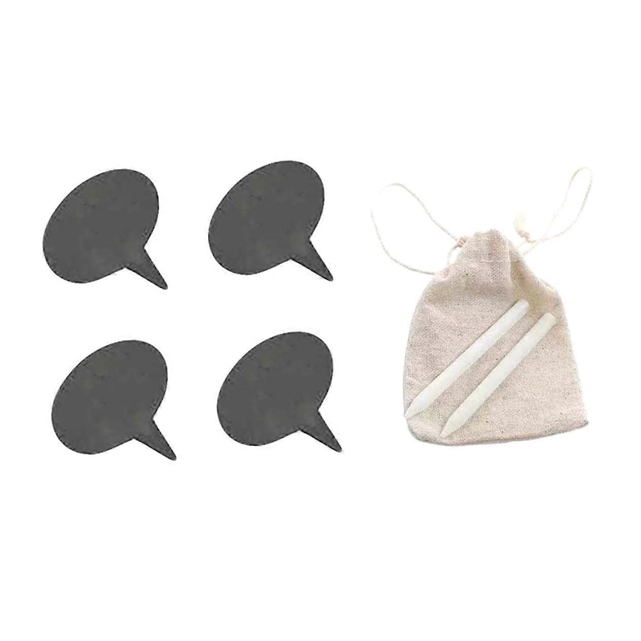 Cheese Labels and Rustic Cake Toppers Set with Writable Inserts for Weddings Parties Buffets 6pcs