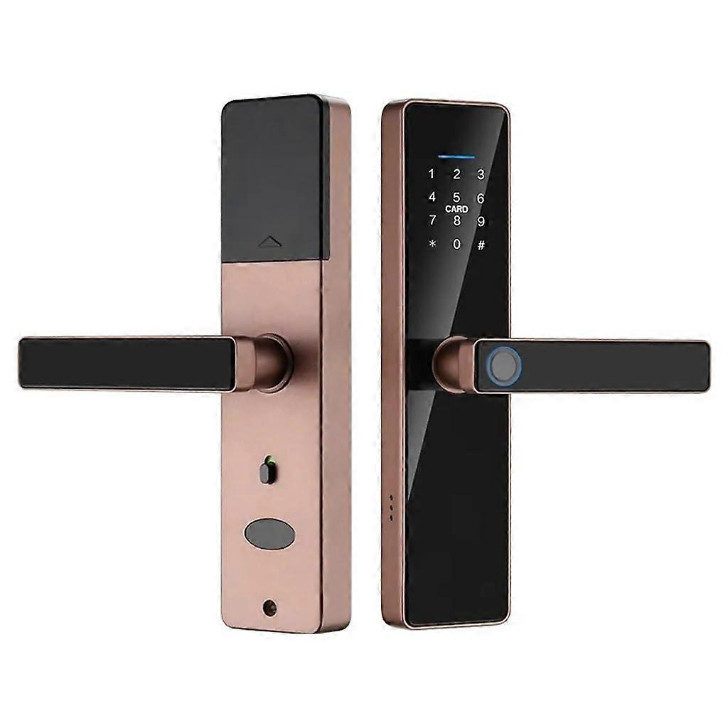 Smart Door Lock with Fingerprint Password and Keyless Entry, Smart App Control for Home