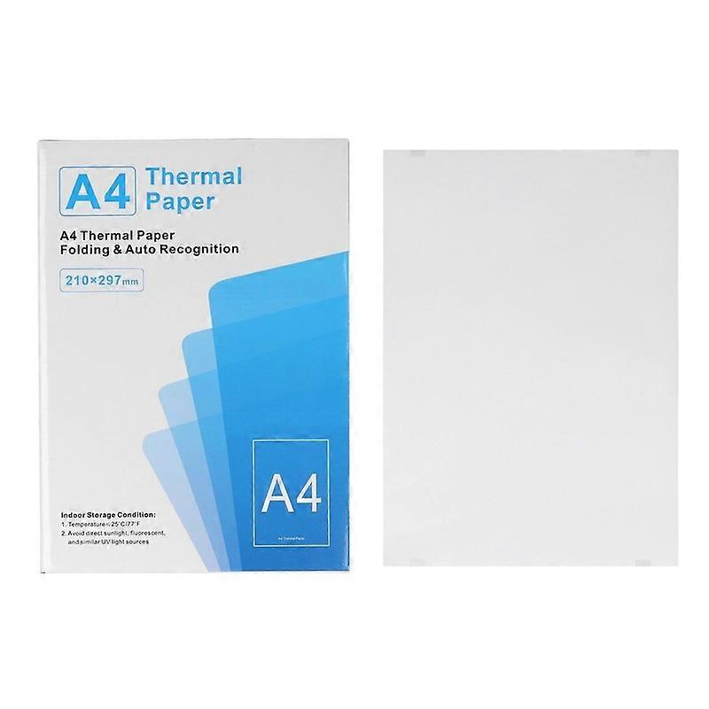 A4 Compatibilit Dry 100 Sheets Quick for Printer Paper Portable Thermal Printing