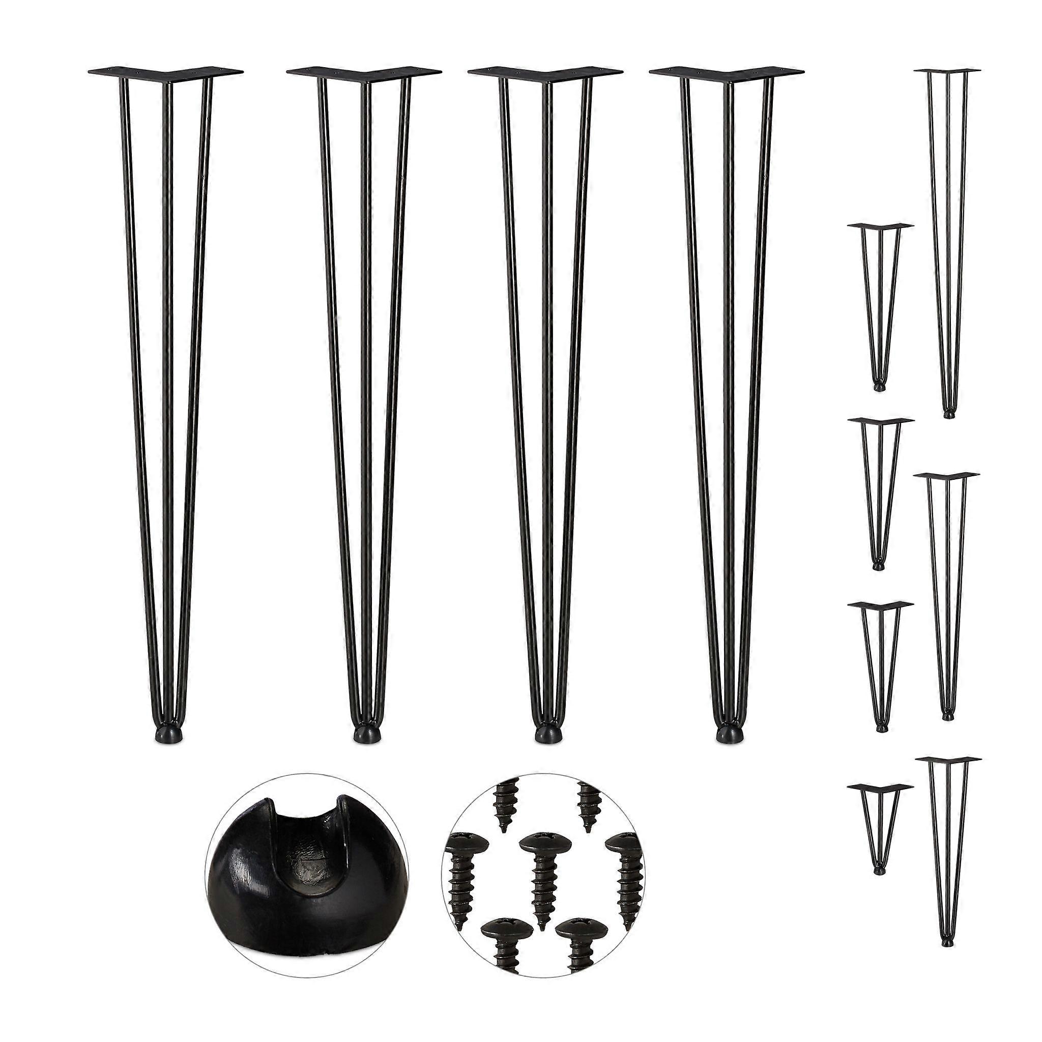 Möbelbein Haarnadel 4er Set