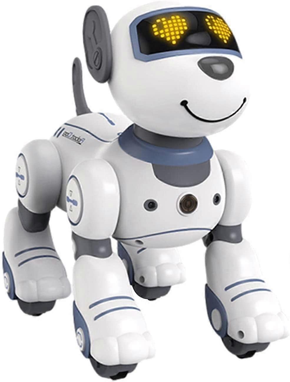 Remote Control Robot Dog Toy with Interactive Dance Mode and Music for Kids