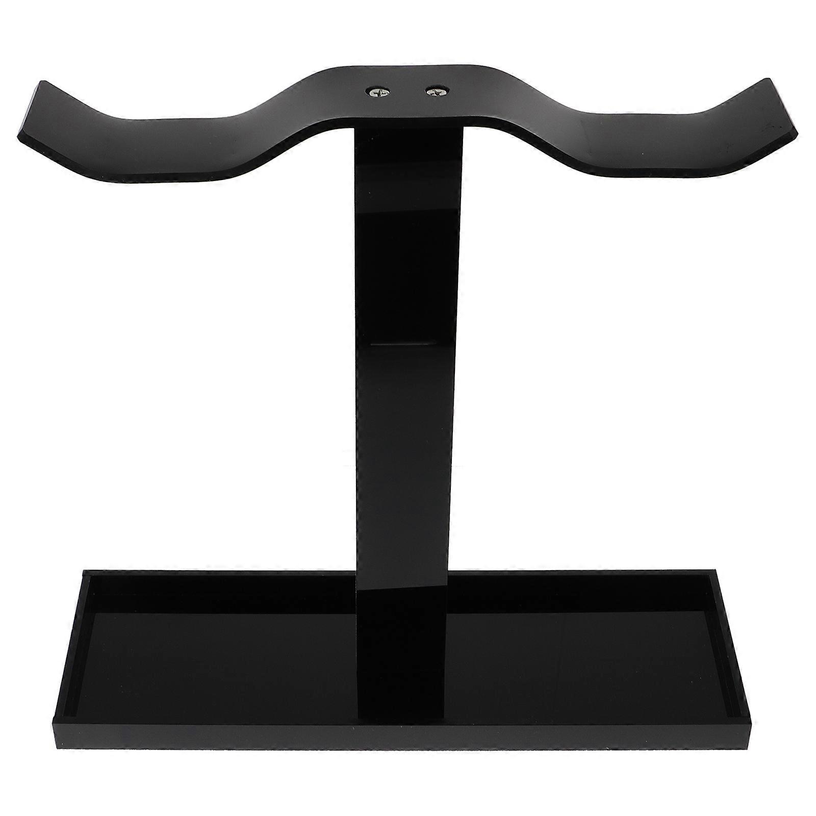Headset Stand Acrylic Earphone Supporting Bar Holder for Headset Use