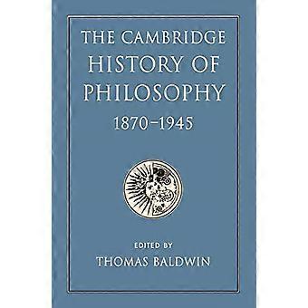 La historia de la filosofía de Cambridge 1870-1945