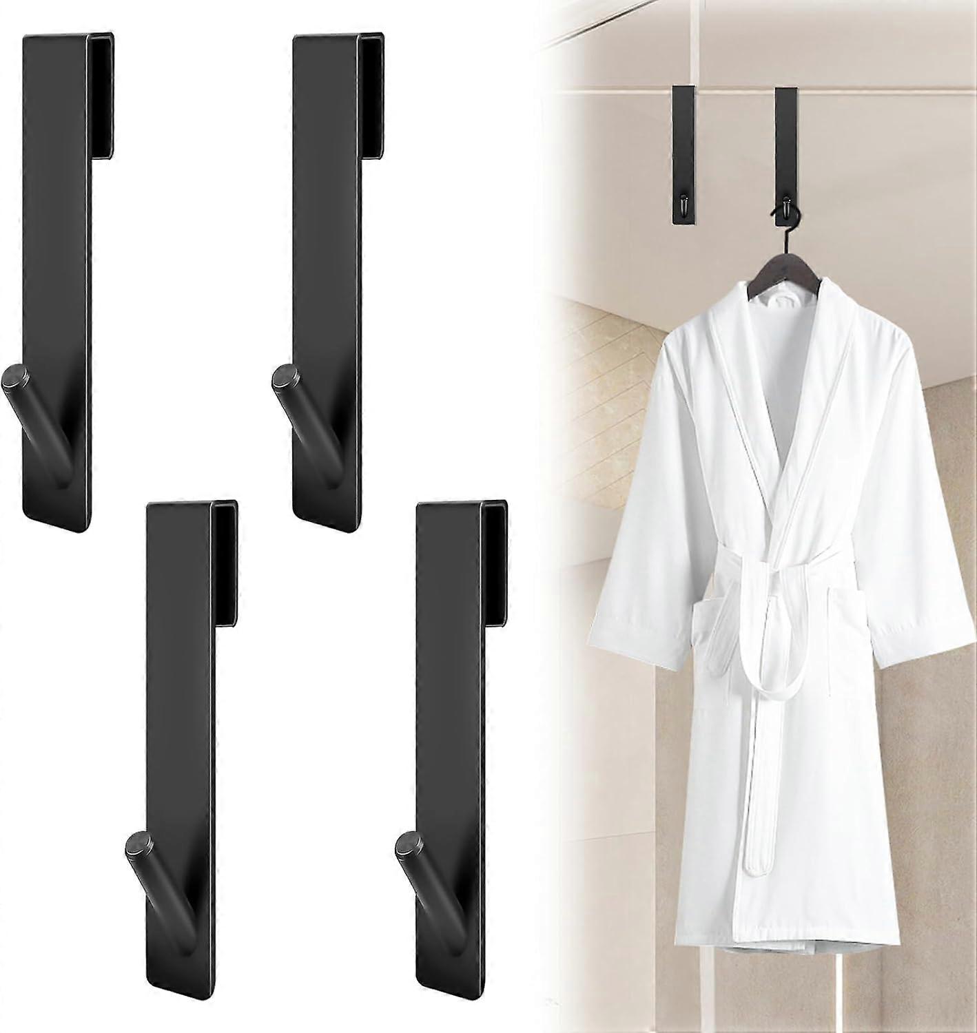 4-Pack Shower Room Wall-Mounted Hook Set