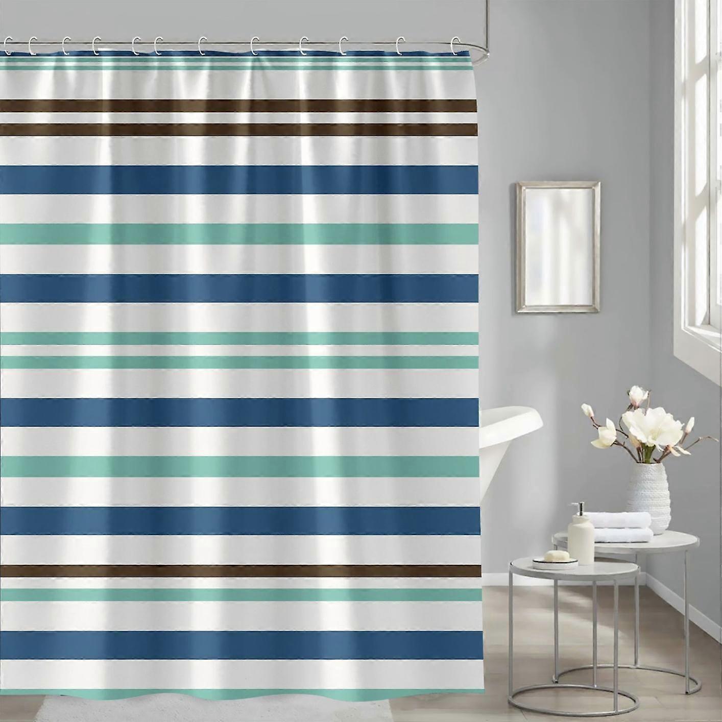 Bath Curtain, Thick Polyester, Waterproof, For Bathroom