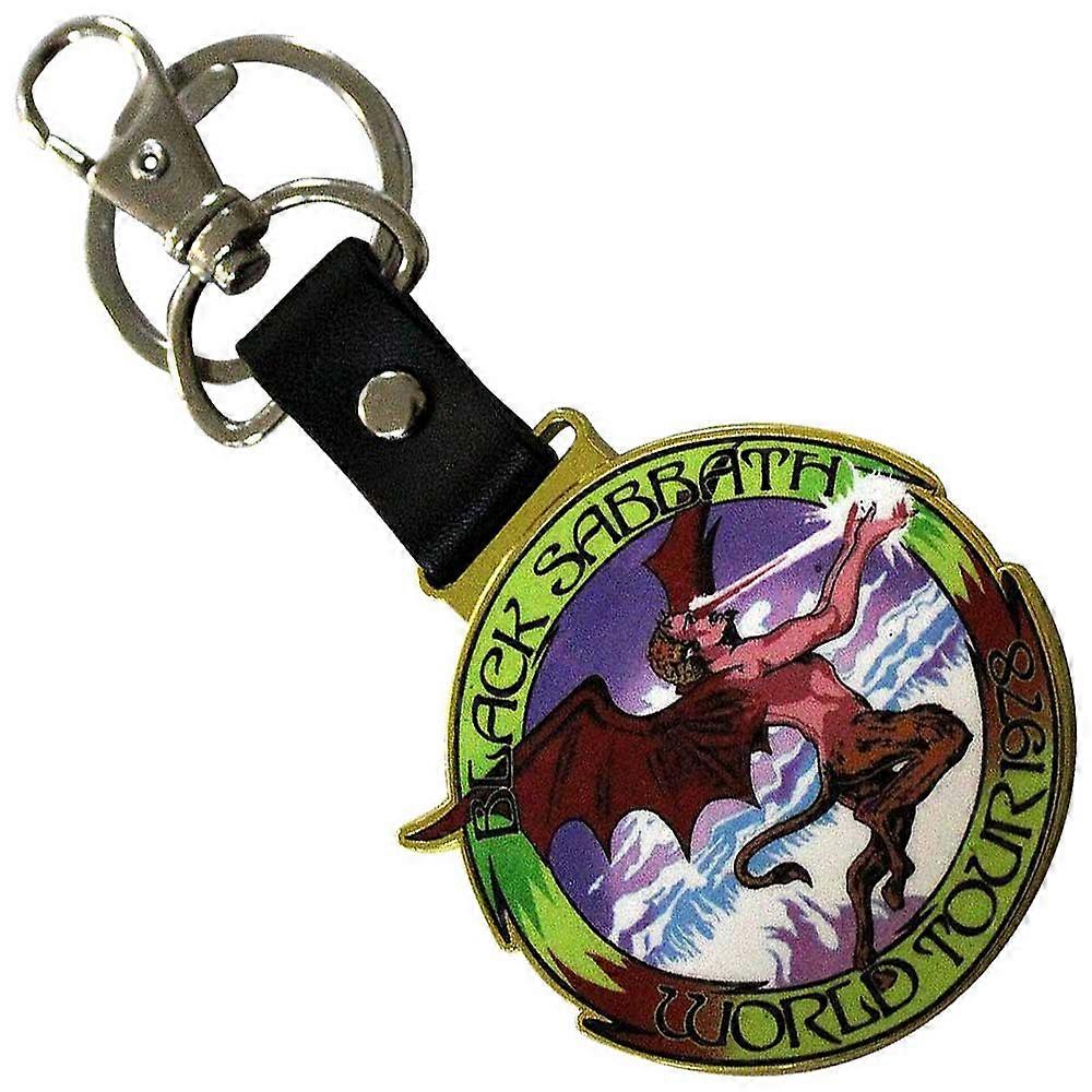 Black Sabbath World Tour 1978 Keyring Keychain